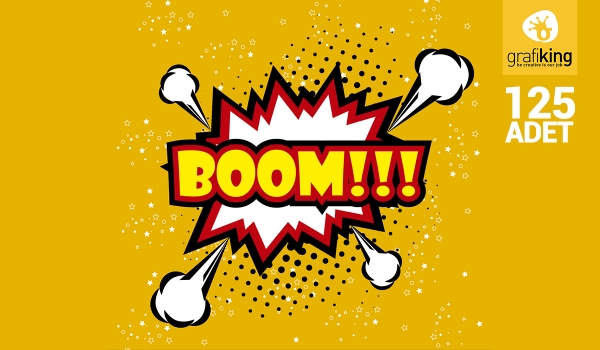 125 Adet Patlangaç Vektörü EPS/AI